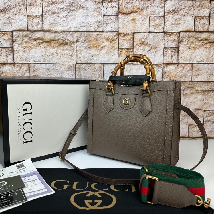 GUCCİ DİANA SMALL TOTE BAG VİZON